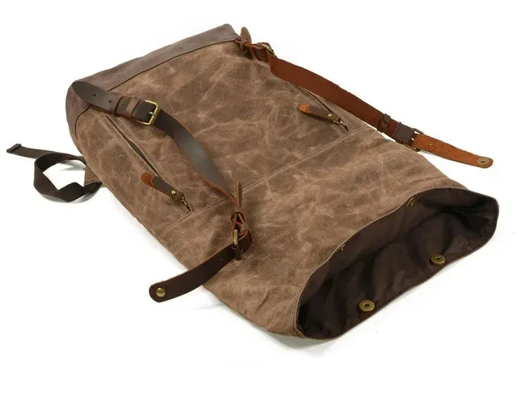 Waterproof Canvas Men's Cool Backpack CBMOS53 Hiking Outdoor Travel bag