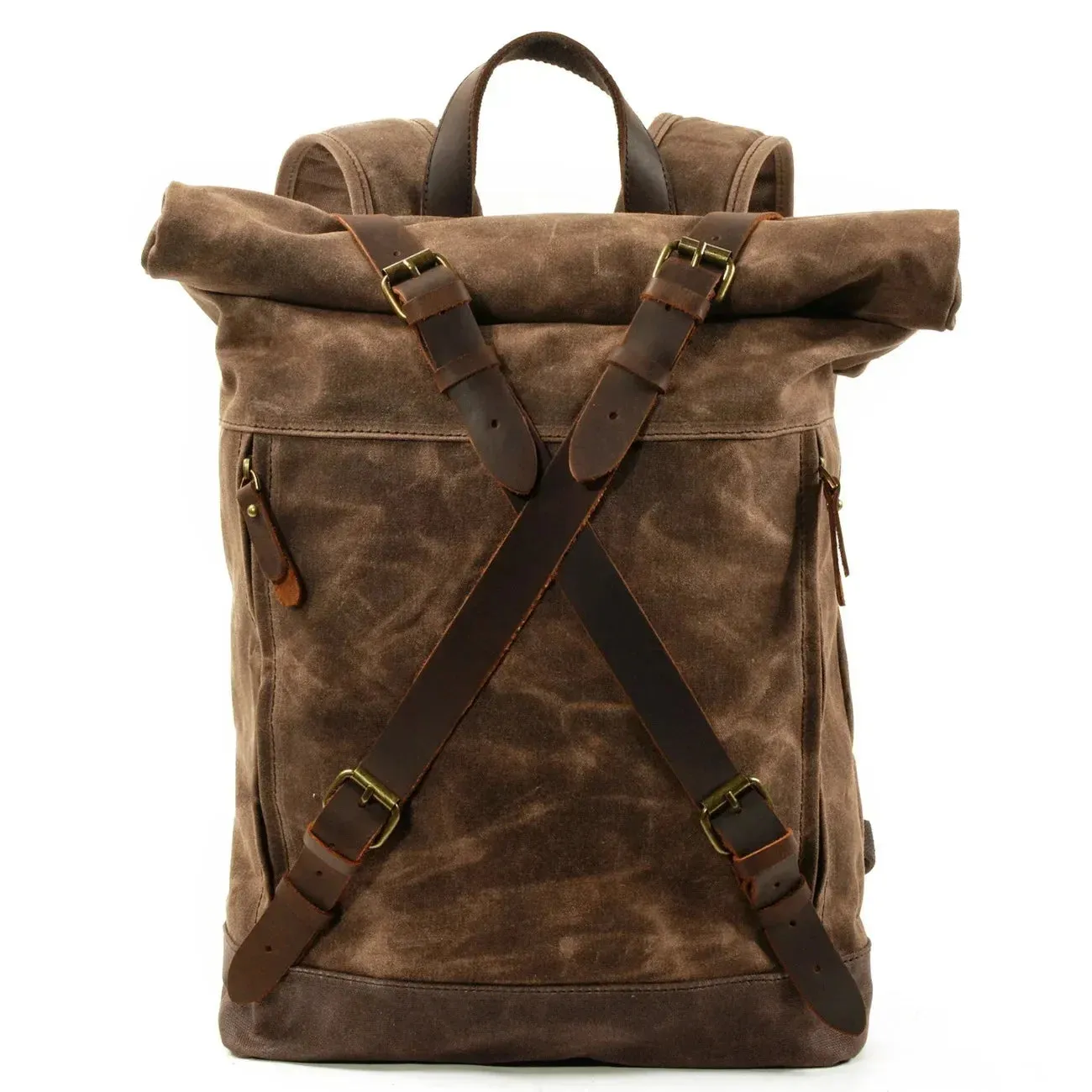 Waterproof Canvas Men's Cool Backpack CBMOS53 Hiking Outdoor Travel bag