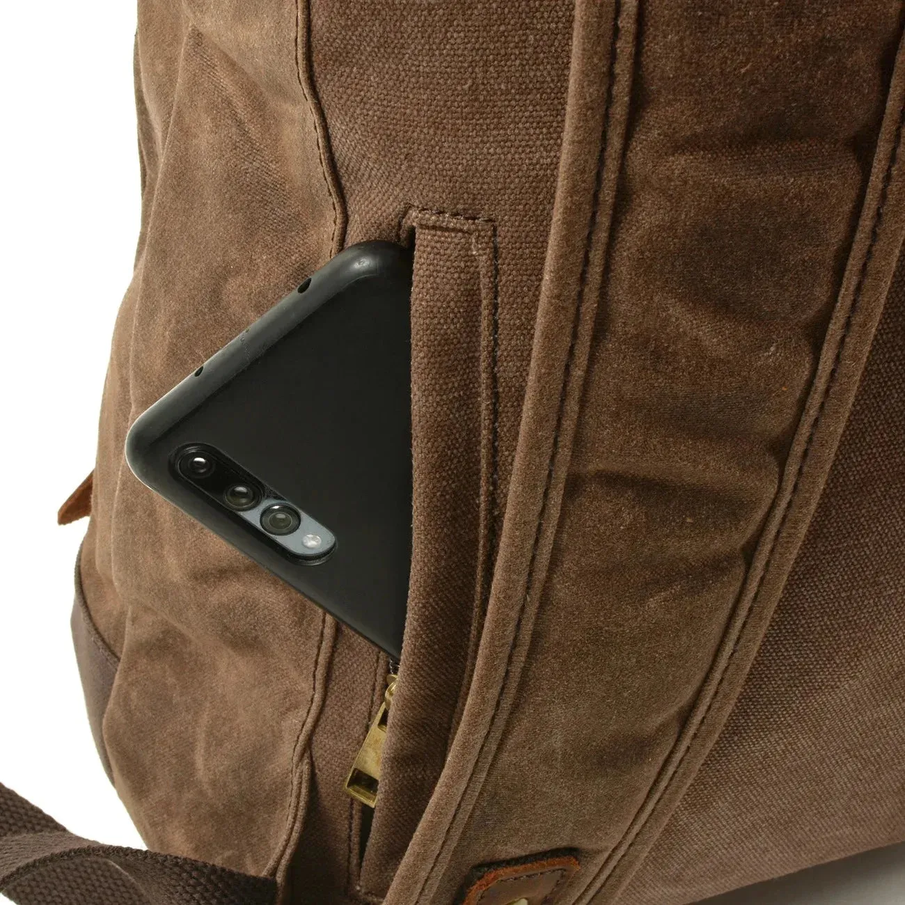 Waterproof Canvas Men's Cool Backpack CBMOS53 Hiking Outdoor Travel bag